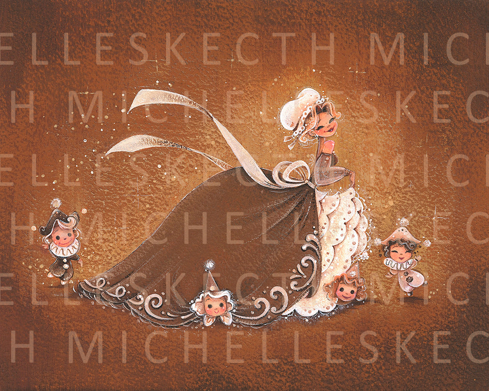 Mother Ginger & Polichinelles Fine Art Print