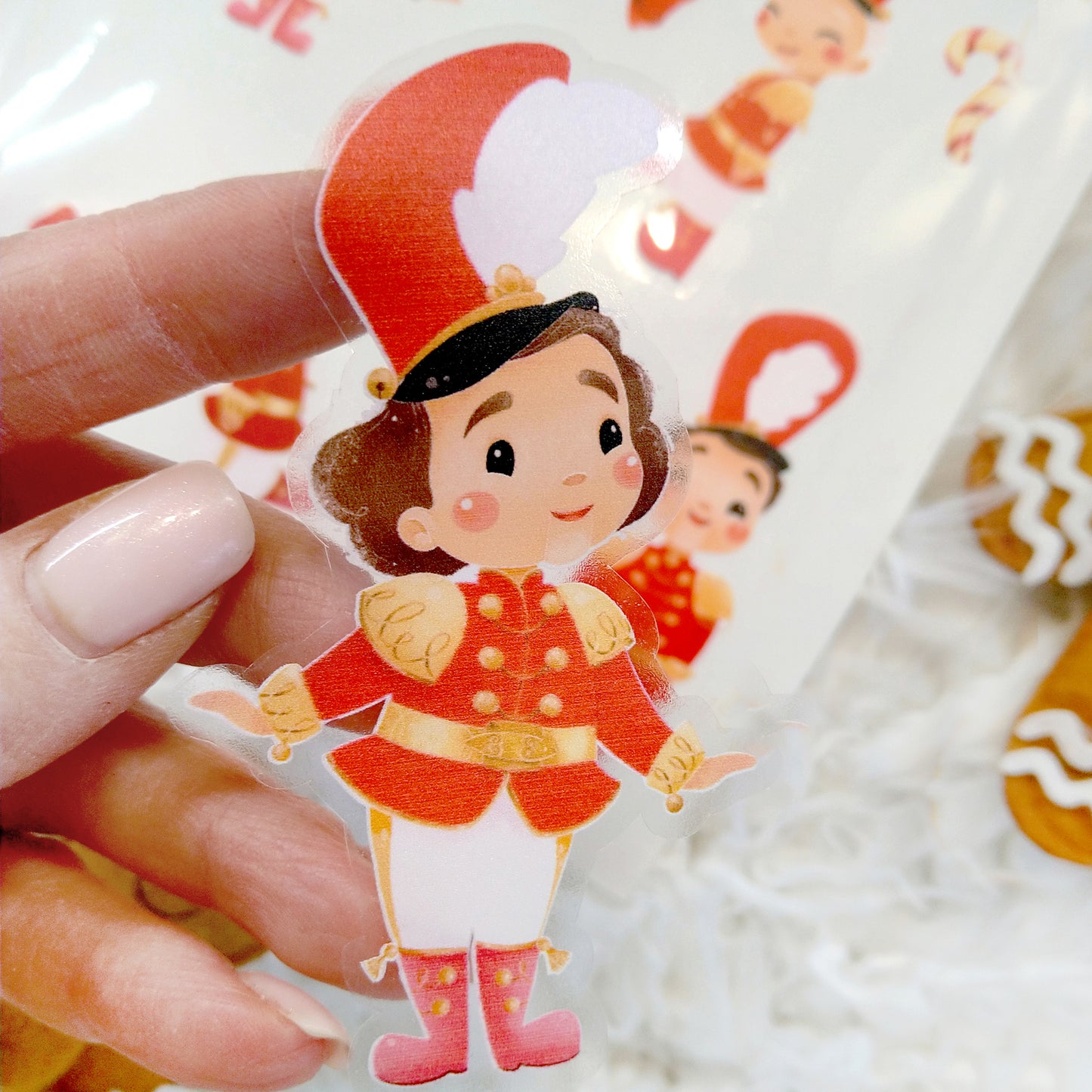 Nutcracker's Holiday Stickers Set