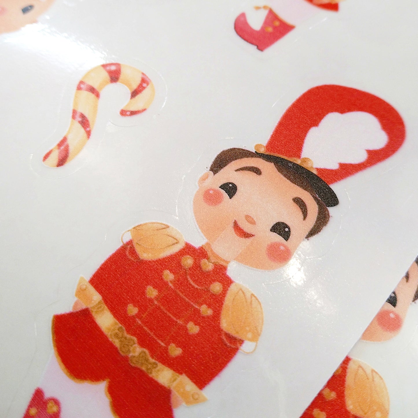 Nutcracker's Holiday Stickers Set