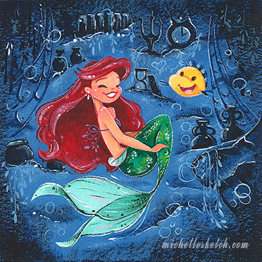 Ariel Mini Fine Art Print