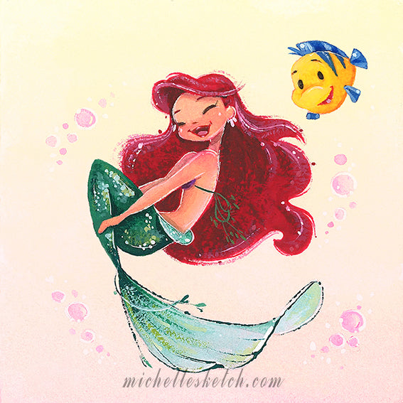 Ariel Mini Fine Art Print