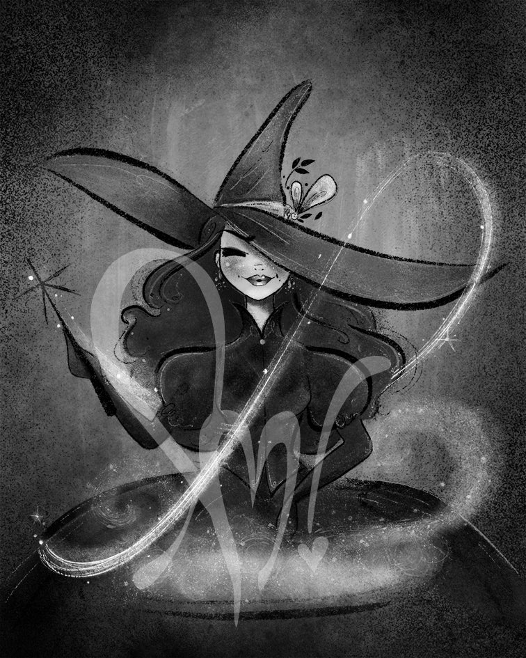 Wicked Spells Fine Art Print