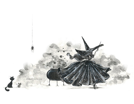 Cauldron Dance Fine Art Print