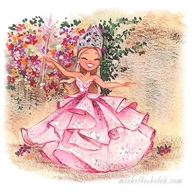 Glinda Wizard of Oz Fine Art Print