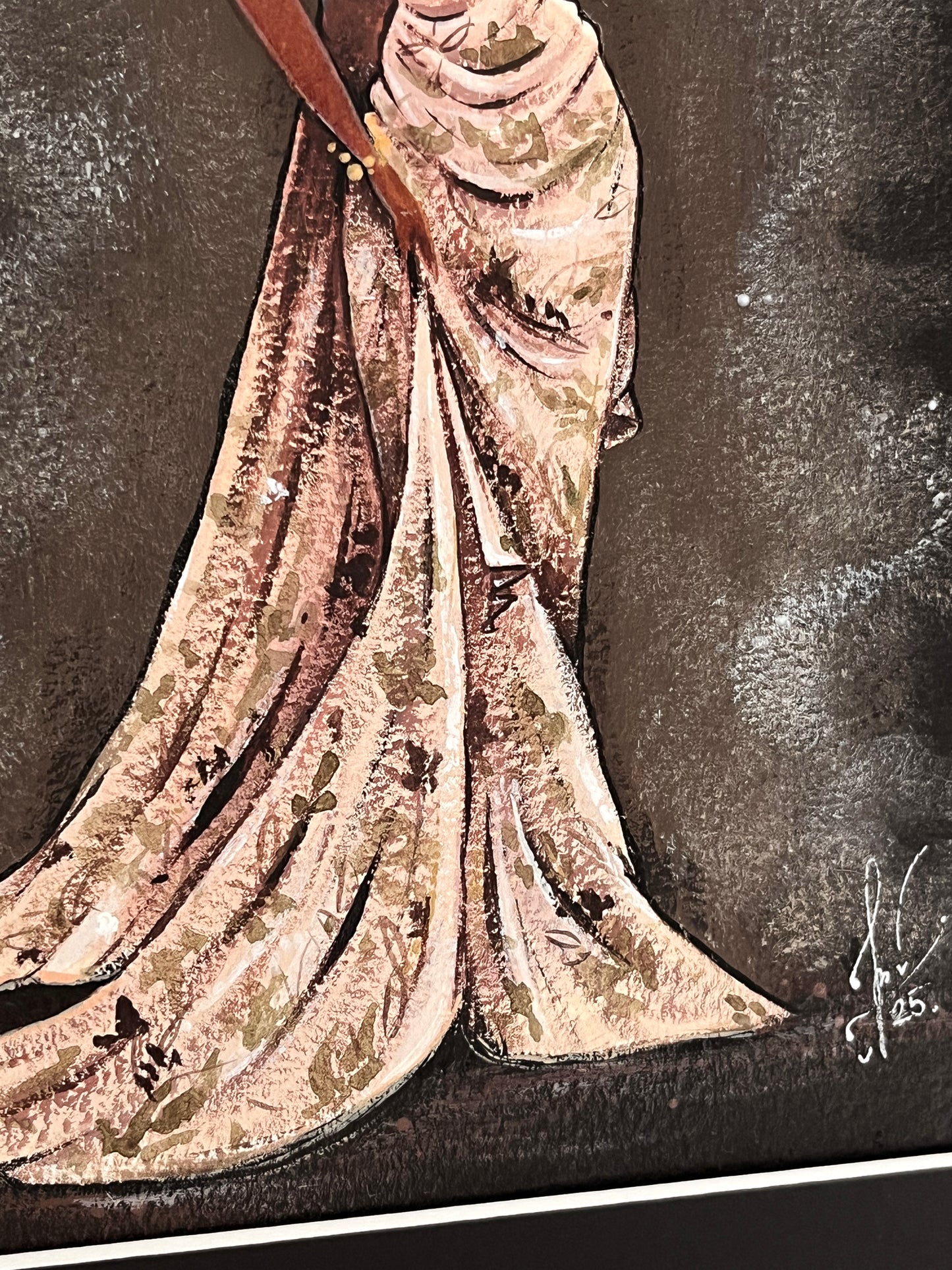 Original Frutas & Flores Gouache Painting