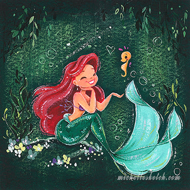 Ariel Mini Fine Art Print