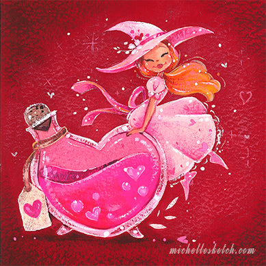 Love Potion Fine Art Print