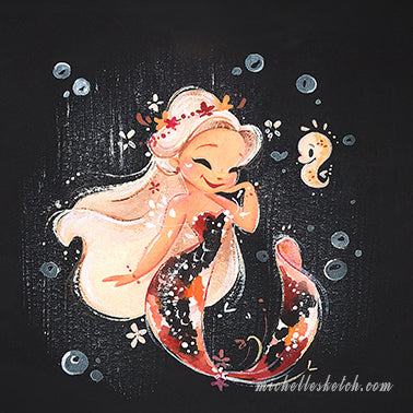 Koi Mermies Fine Art Print