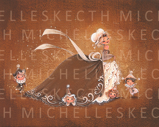 Mother Ginger & Polichinelles Fine Art Print