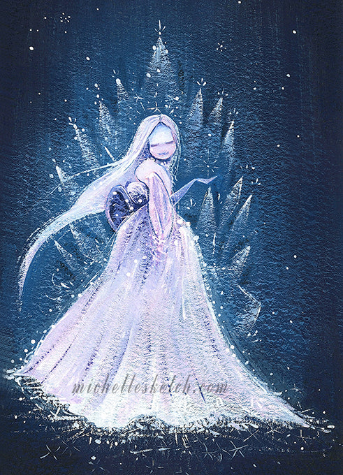 Snow Queen Fine Art Print
