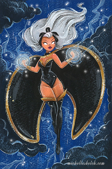 Ororo Munroe Fine Art Print