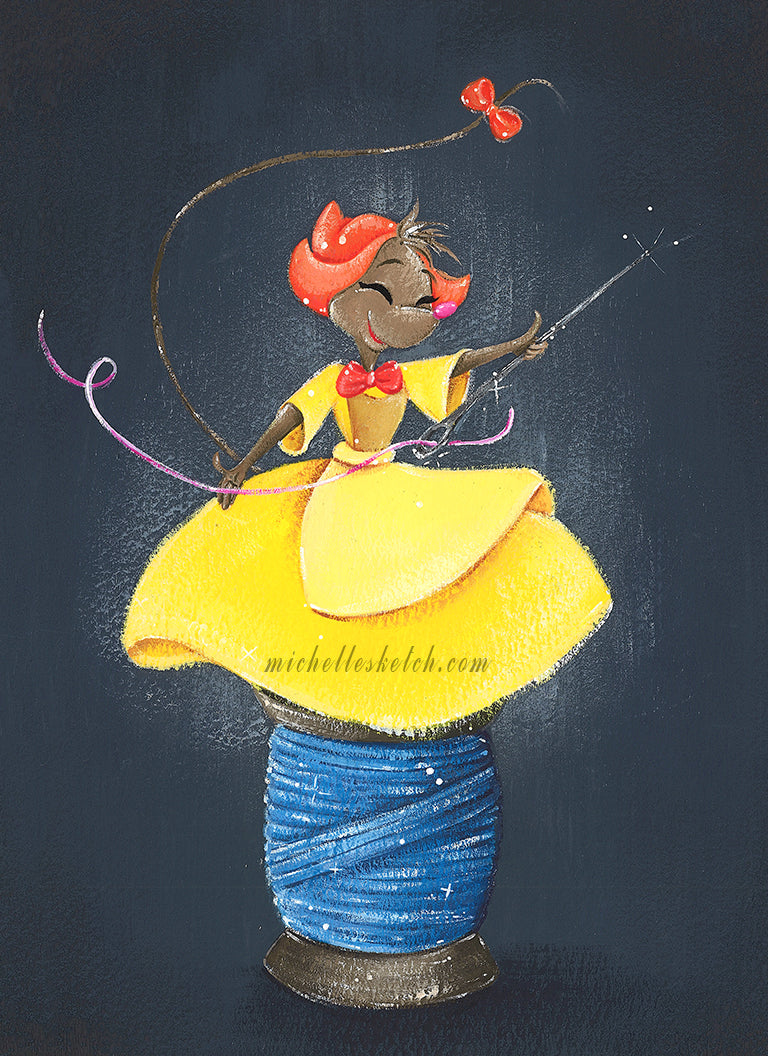 Suzy Mouse Fine Art Print