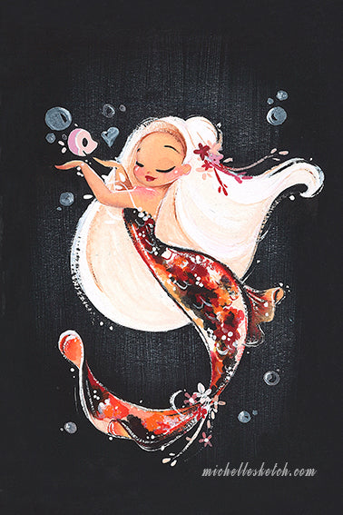 Lovely Koi Fine Art Print