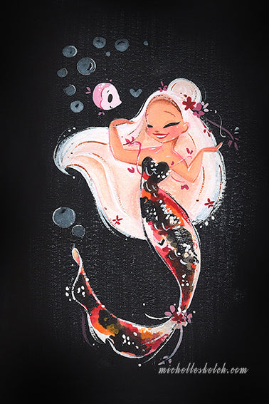 Lovely Koi Fine Art Print